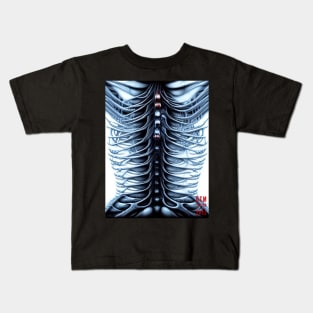 Skeleton spine thing Kids T-Shirt